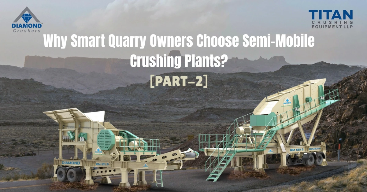 Titan Semi mobile crushing plant